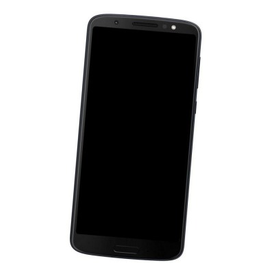 Camera Lens Glass with Frame for Motorola Moto G6 White