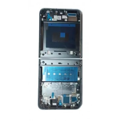 Lcd Frame Middle Chassis For Motorola Razr 50 Grey By - Maxbhi Com