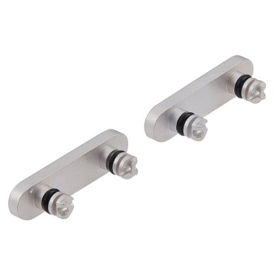 Volume Side Button Outer For Apple Iphone 16 White By - Maxbhi Com