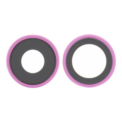 Camera Lens Glass With Frame For Apple Iphone 16 Plus Pink By - Maxbhi Com