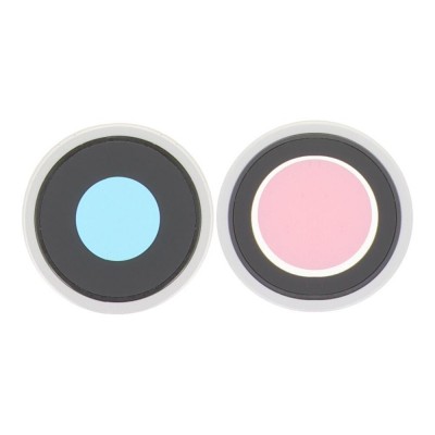 Camera Lens Glass With Frame For Apple Iphone 16 Plus White By - Maxbhi Com