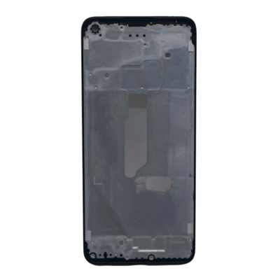 Lcd Frame Middle Chassis For Realme 9i White By - Maxbhi Com