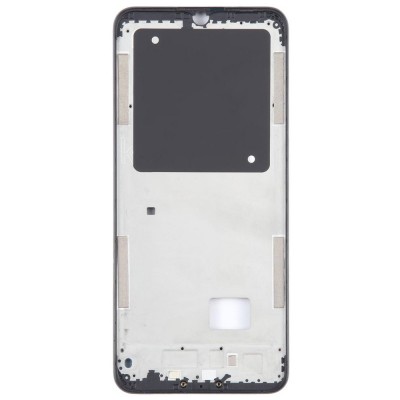 Lcd Frame Middle Chassis For Vivo Y15s 2021 Black By - Maxbhi Com