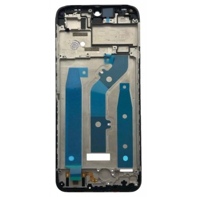 Lcd Frame Middle Chassis For Tecno Pop 6 Pro Black By - Maxbhi Com