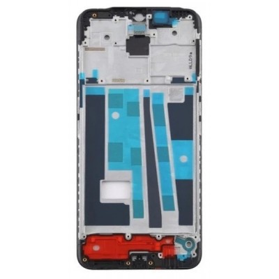 Lcd Frame Middle Chassis For Oppo A8 Black By - Maxbhi Com