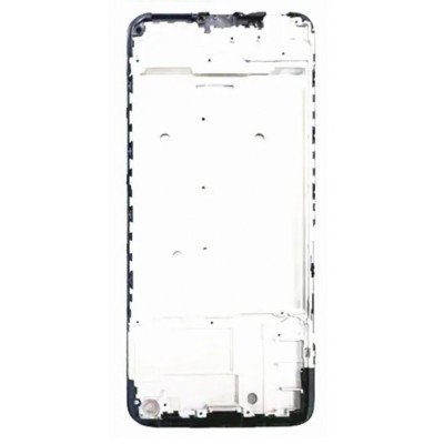 Lcd Frame Middle Chassis For Tecno Camon 12 Air Black By - Maxbhi Com