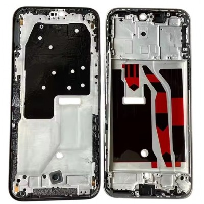 Lcd Frame Middle Chassis For Honor 200 Lite Black By - Maxbhi Com