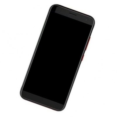 Camera Lens Glass with Frame for iVooMi iPro Red