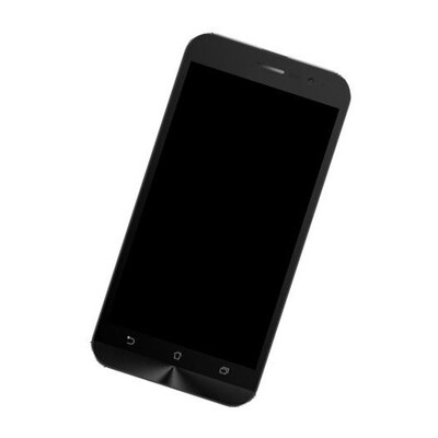 Camera Lens Glass with Frame for Asus ZenFone Go ZB500KL Black