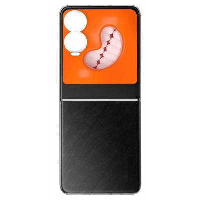 Back Panel Cover For Infinix Zero Flip 5g White - Maxbhi Com