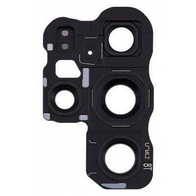 Camera Lens Glass With Frame For Samsung Galaxy S24 Ultra 5g White By - Maxbhi Com