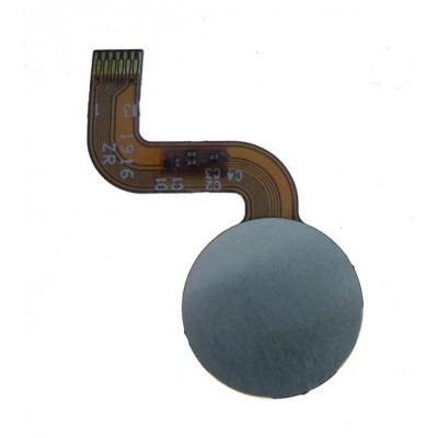 Fingerprint Sensor Flex Cable For Wiko View 3 Black By - Maxbhi Com