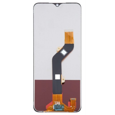 Lcd With Touch Screen For Itel P38 Pro Black By - Maxbhi Com