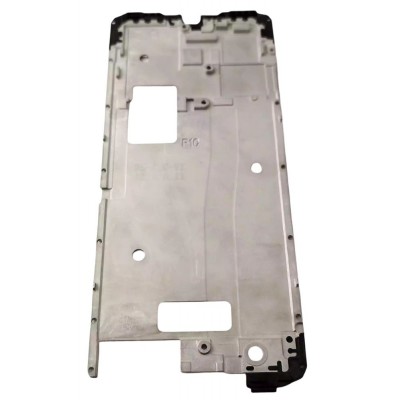 Lcd Frame Middle Chassis For Doogee Blade 10 Ultra Black By - Maxbhi Com