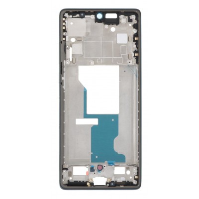 Lcd Frame Middle Chassis For Motorola Edge 50 Fusion Blue By - Maxbhi Com