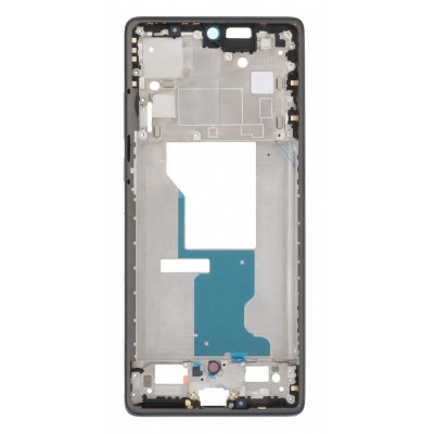Lcd Frame Middle Chassis For Motorola Edge 50 Fusion Light Blue By - Maxbhi Com