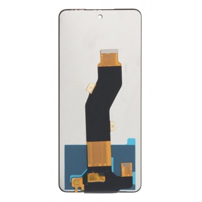 Display for Infinix Smart 8 Black (Combo Folder) by Maxbhi.com