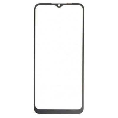 Replacement Front Glass For Realme C20 Black By - Maxbhi Com