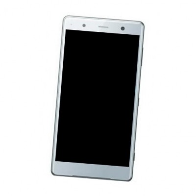 Camera Lens Glass with Frame for Sony Xperia XZ2 Premium White