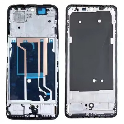 Lcd Frame Middle Chassis For Realme Gt3 Black By - Maxbhi Com