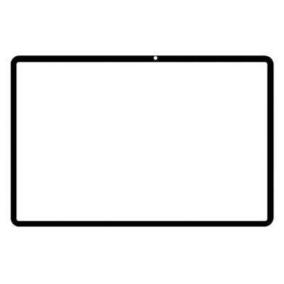 Replacement Front Glass For Doogee T30s Black By - Maxbhi Com