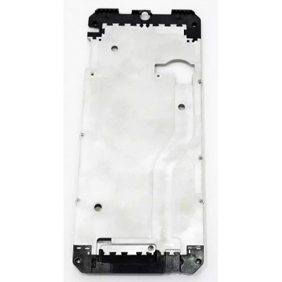 Lcd Frame Middle Chassis For Oukitel Wp36 White By - Maxbhi Com