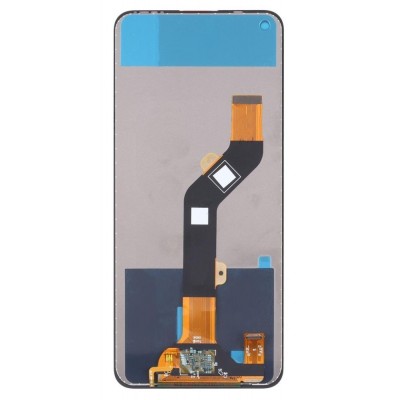 Lcd With Touch Screen For Tecno Camon 18i White By - Maxbhi Com