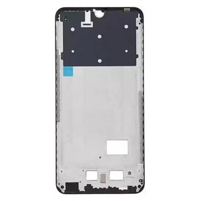 Lcd Frame Middle Chassis For Vivo Y1s Black By - Maxbhi Com