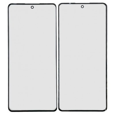 Replacement Front Glass For Infinix Zero 30 4g Black By - Maxbhi Com