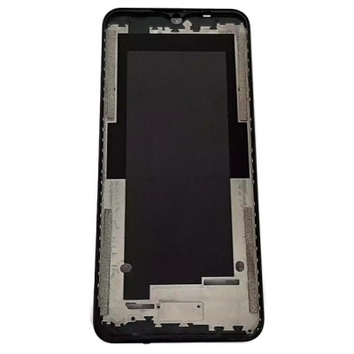 Lcd Frame Middle Chassis For Wiko Power U30 Black By - Maxbhi Com
