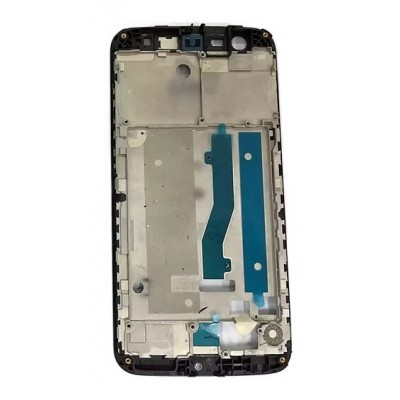 Lcd Frame Middle Chassis For Zte Blade V8 Lite Silver By - Maxbhi Com