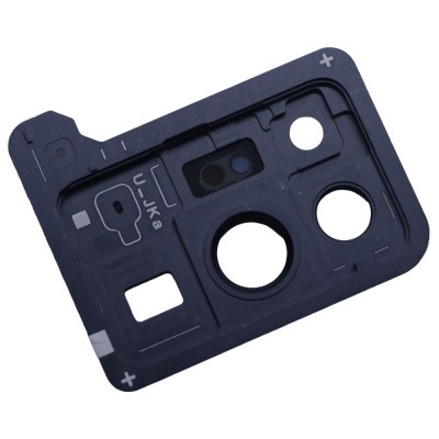 Camera Lens Glass With Frame For Samsung Galaxy Note 20 Ultra Black By - Maxbhi Com