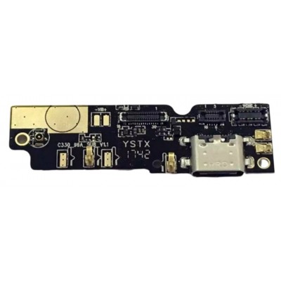 Charging Connector Flex Pcb Board For Blackview P6000 By - Maxbhi Com