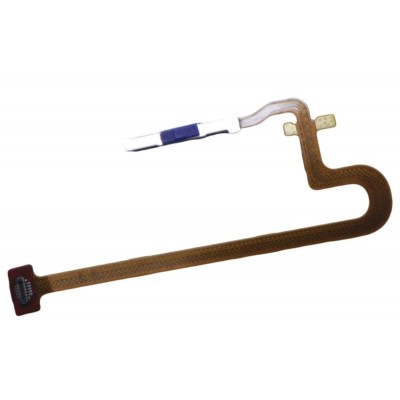 Fingerprint Sensor Flex Cable For Oppo A78 Blue By - Maxbhi Com
