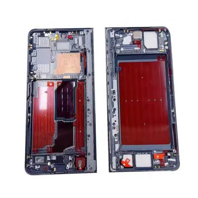 Lcd Frame Middle Chassis For Honor Magic V2 Black By - Maxbhi Com