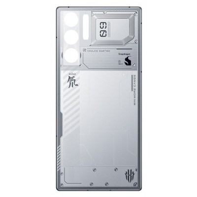 Back Panel Cover For Zte Nubia Red Magic 9 Pro Plus Silver - Maxbhi Com