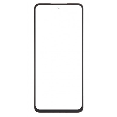 Lcd Frame Middle Chassis For Realme V50s Black By - Maxbhi Com