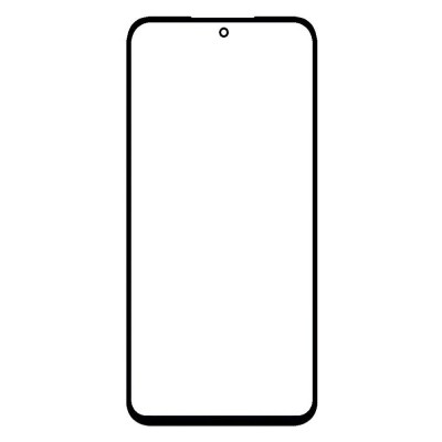 Replacement Front Glass for Samsung Galaxy S23 FE 5G - Orange by Maxbhi.com