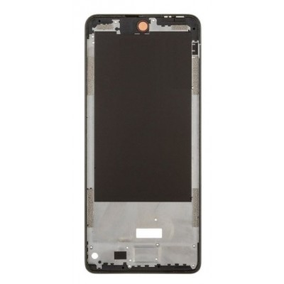 Lcd Frame Middle Chassis For Infinix Hot 30 Black By - Maxbhi Com
