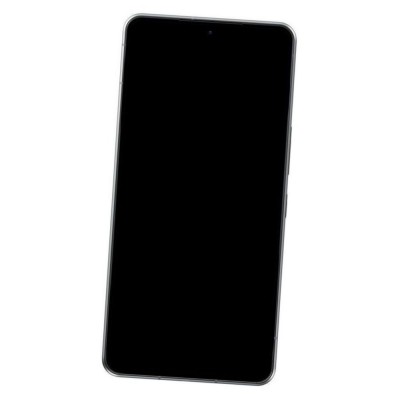 Camera Lens Glass with Frame for Sharp Aquos R7s Black