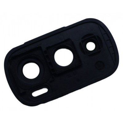 Camera Lens Glass With Frame For Motorola Edge 30 Black By - Maxbhi Com