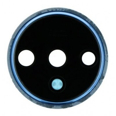 Camera Lens Glass With Frame For Oneplus 7t Blue By - Maxbhi Com