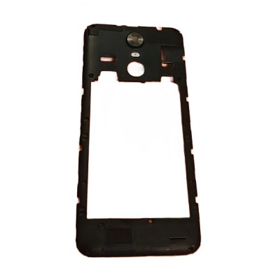 Middle Frame Ring Only For Oukitel C8 Blue By - Maxbhi Com