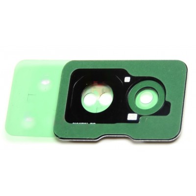 Camera Lens Glass With Frame For Samsung Galaxy Tab Active 4 Pro Black By - Maxbhi Com