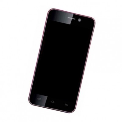 Camera Lens Glass with Frame for IBall Andi 4.5M Enigma Plus Red