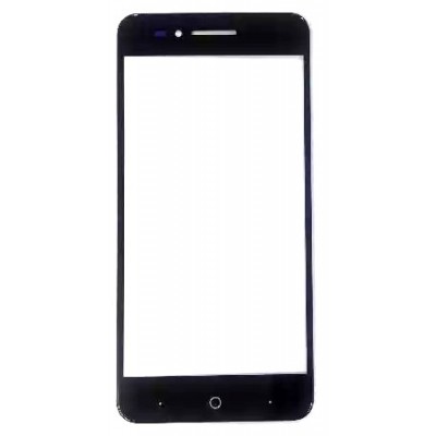 Replacement Front Glass For Zte Blade A610 Black By - Maxbhi Com