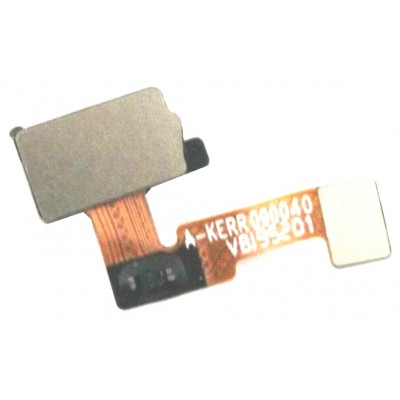 Fingerprint Sensor Flex Cable For Tcl 10 Pro Black By - Maxbhi Com