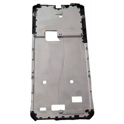 Lcd Frame Middle Chassis For Doogee S110 Silver By - Maxbhi Com