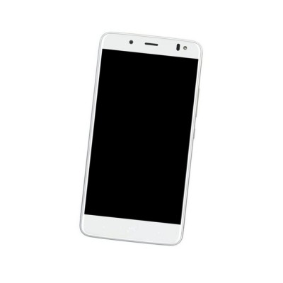 Camera Lens Glass with Frame for BQ Aquaris VS Plus White