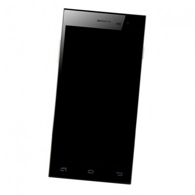 Camera Lens Glass with Frame for Leagoo Lead 1i White